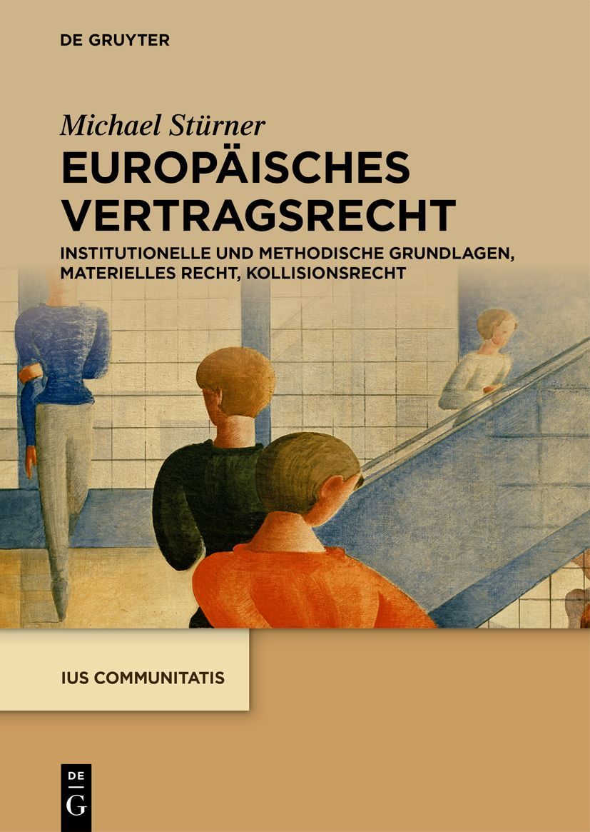 Cover Buch Europäisches  Vertragsrecht